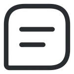 Message Text SVG Icon